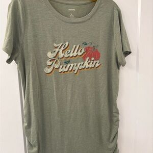 Sonoma Fall Maternity Short Sleeve Tee
